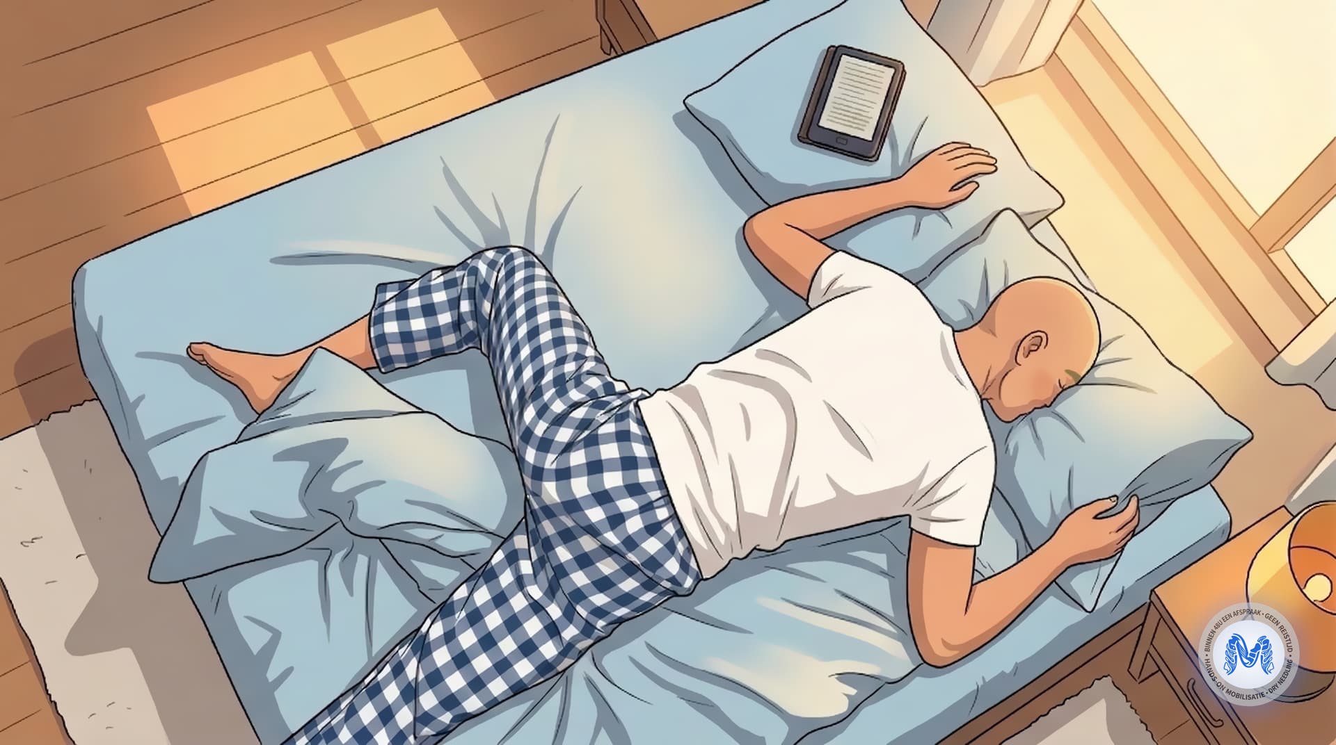 Slecht slapen door rugpijn? Probeer deze posities
