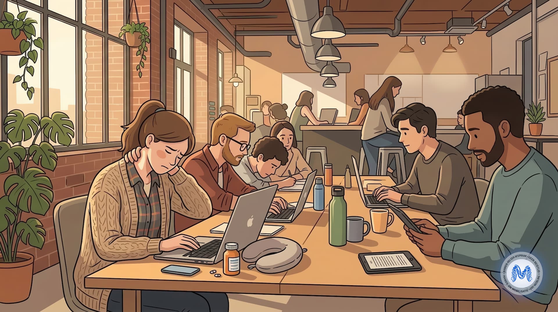 Nekpijn door thuiswerken? Zo kom je er vanaf