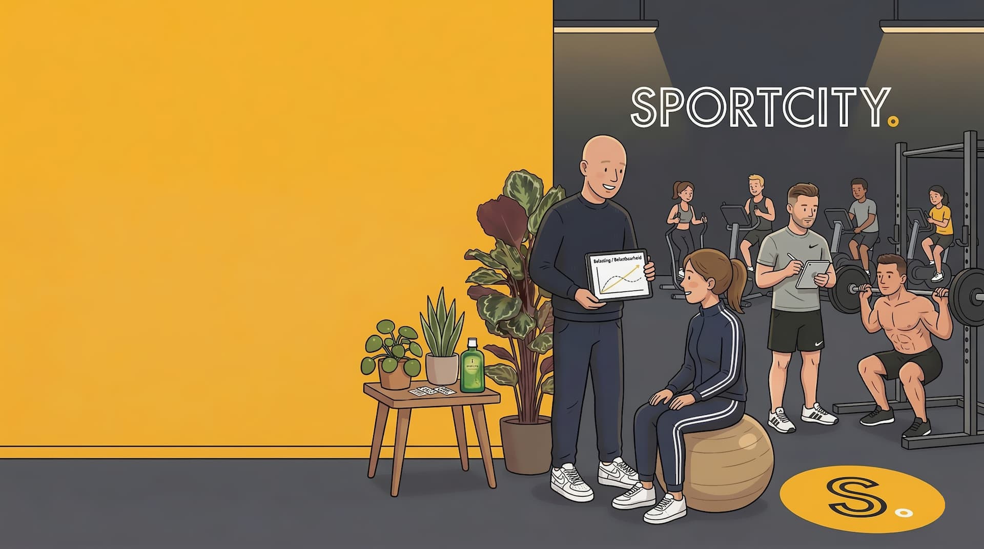 MuscleMatch voor SportCity